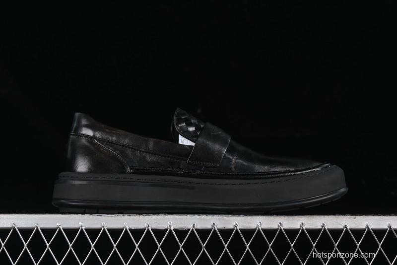 ECCO London Series 2024 New Leather Business Driving Loafers - 63663701001