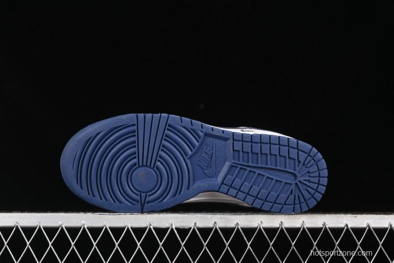 Nike SB Dunk Low Stussy Anniversary Edition Custom Low-Top Casual Skate Shoes - KK1888-003