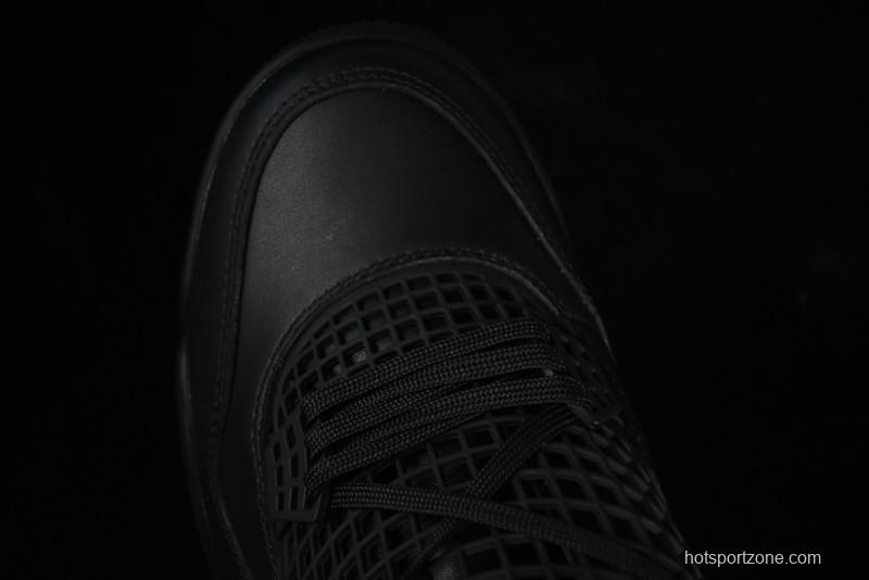 Nike Air Jordan 4 Retro Basketball Shoes with Mesh Design - FV7251-001