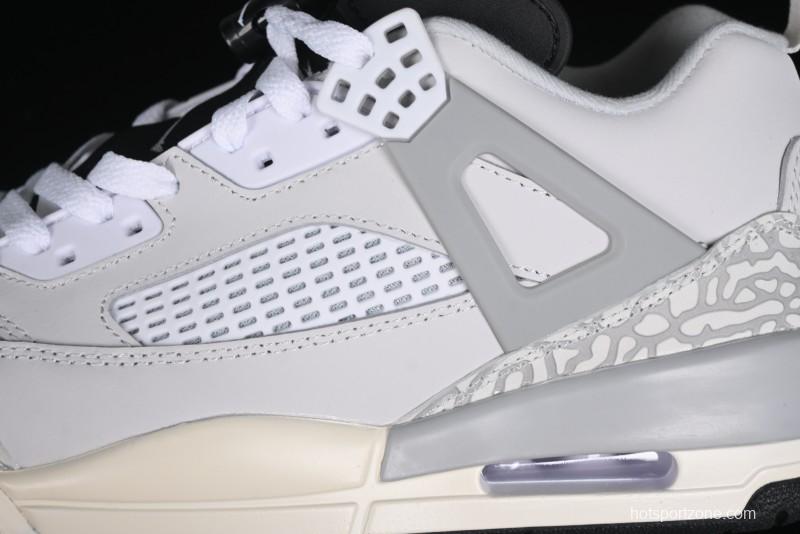 Nike Jordan Spizike Low AJ Hybrid Element All Black Crackle Color Casual Sneakers - HQ1191-011