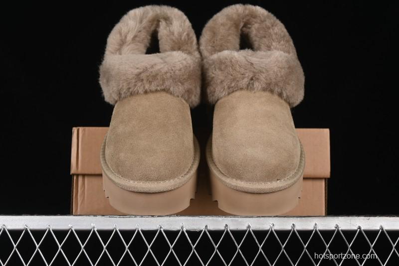 UGG Nita Platform Shearling Lined Winter Boots with Chunky Sole - 1166733