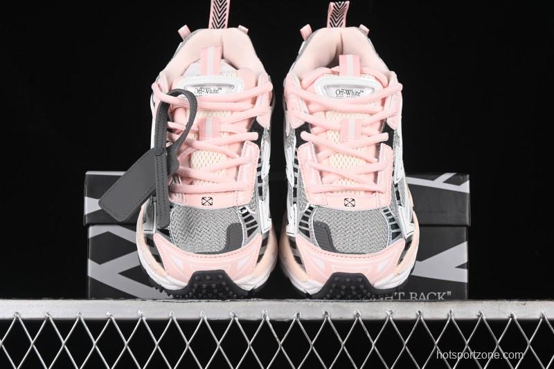 Off-White Be Right Low-Top Lifestyle Sneakers in White Pink - X.E5