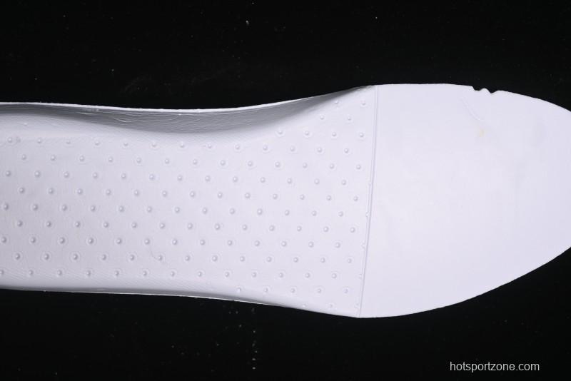 Off-White Out Of Office Low-Top Fashion Sneakers in White Black - AJD4