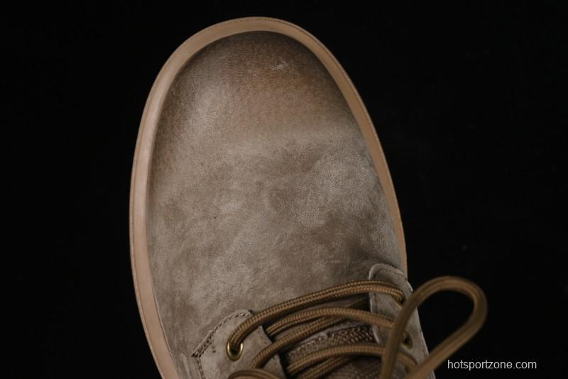 Timberland Outdoor Mid-Top Casual Chukka Boots with Premium Suede Leather and Anti-Odor Insole - TB10088KHAKI