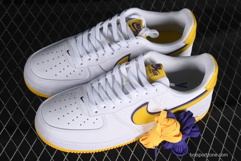 Nike Air Force 1 '07 Low Kobe Full-Grain Leather Casual Sneakers with Full-Length Air Cushion - FZ1151-100