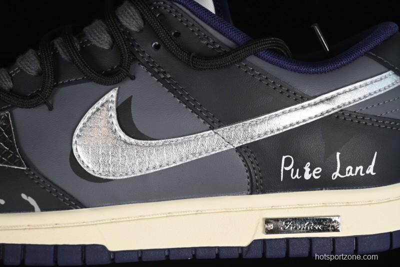 Nike Dunk Low Retro Block Street Dark Splatter Gothic Cross SB Low-top Casual Sneakers - FV8106-181