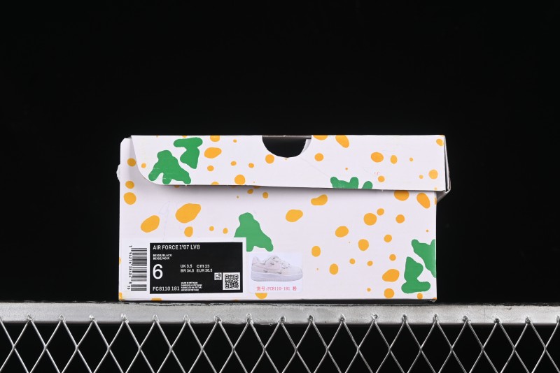 Nike Air Force 1 '07 Low Pink Deconstructed Swoosh Casual Sneakers - FC8110-181