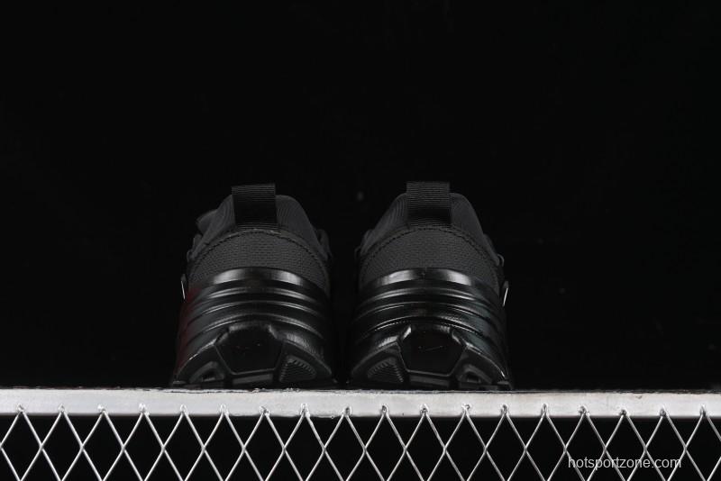 Nike Runtekk Run Retro Low-Top Running Shoes with Cushlon Midsole and Anti-Slip Design - HQ1582-001