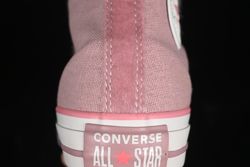Converse Zoo Happy Pets Series High-Top Casual Sneakers with Plush Lining for Autumn Winter - A12769C