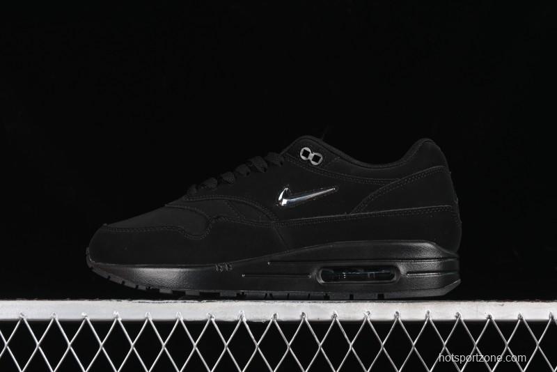 Nike Air Max 1 Retro Running Shoes with Half-Sole Air Cushion - AA0512-001