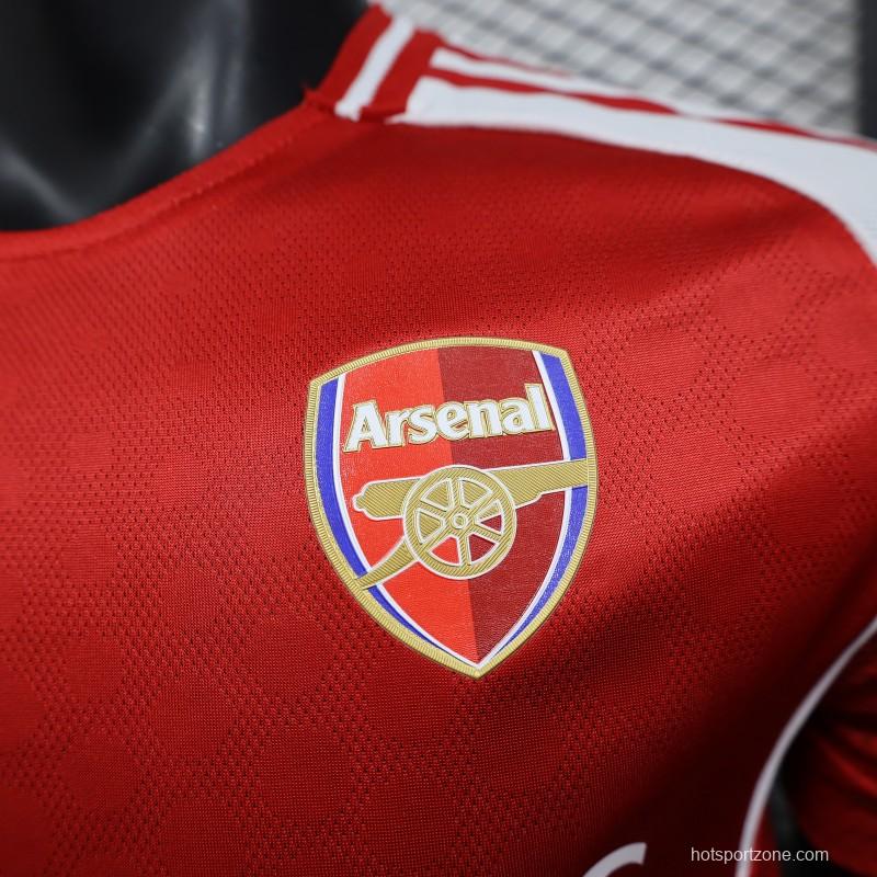 Player Version 25/26 Arsenal Home Jersey