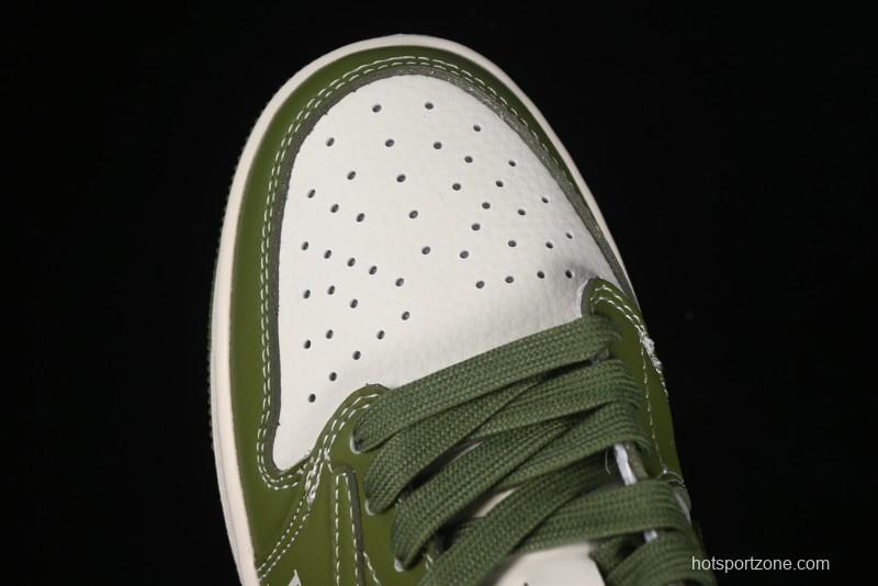 Nike Travis Scott x Fragment Design x Air Jordan 1 Low OG SP AJ1 LV Collaboration - LX1988-105