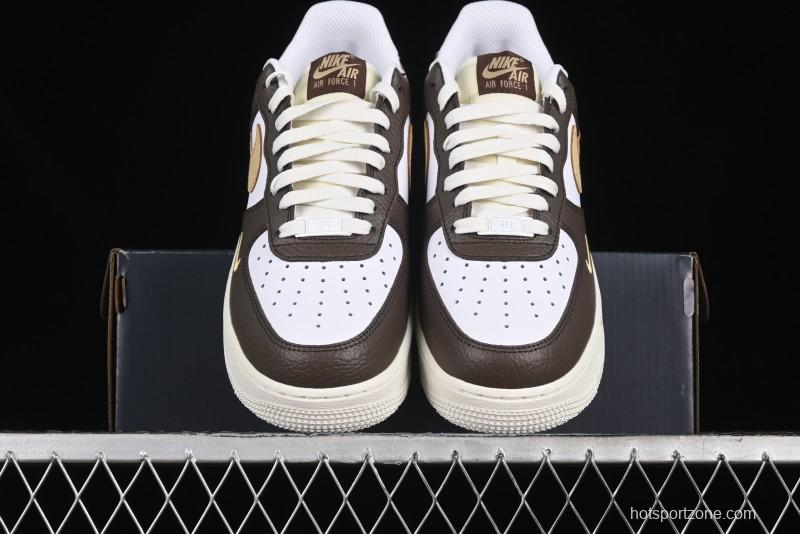 Nike Air Force 1 '07 Low Casual Sneakers with Full-Length Air Cushion - HM9656-001