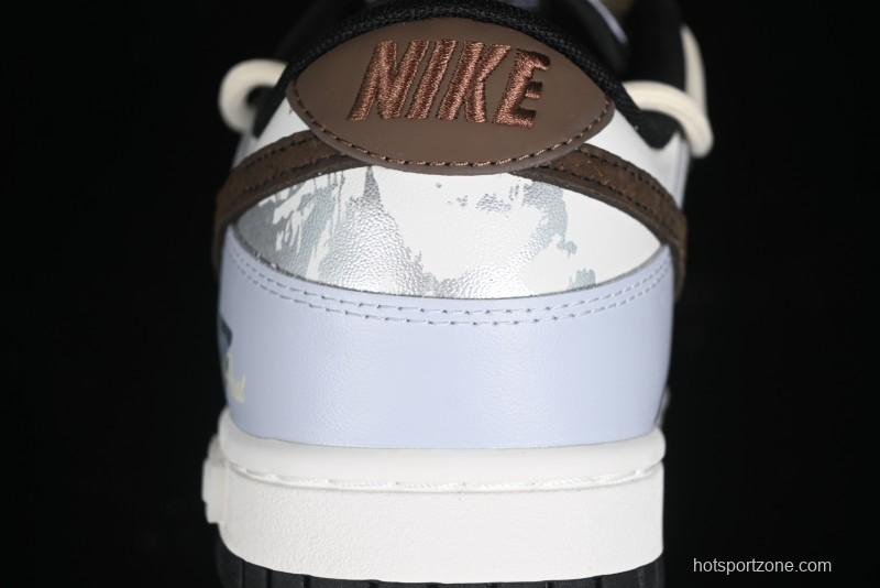 Nike Dunk Low Panda Prank Heartbeat Email SB Low-top Casual Sneakers - DD1391-100