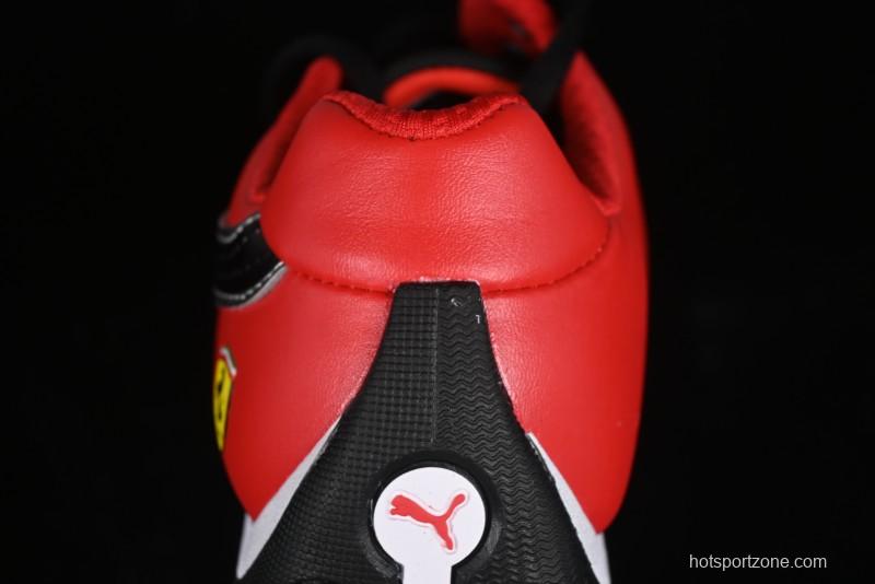 Puma Sparco Future Round Toe Lace-Up Low-Top Lifestyle Casual Shoes in Leather and Fabric - 307889-03