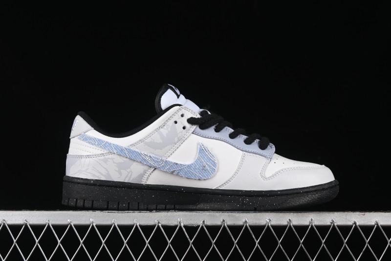 Nike Dunk Low Panda Prank Qixi Special Edition Low-Top Casual Sneakers - DD1391-100