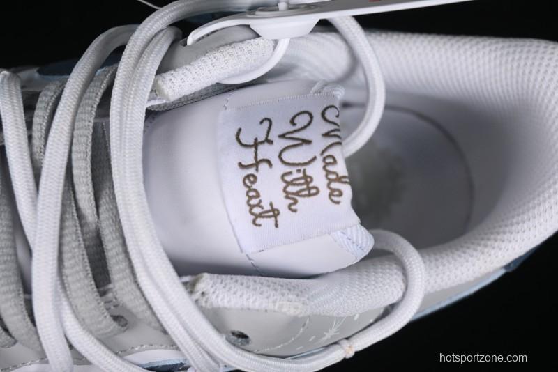 Nike Air Force 1 '07 Low Frozen Custom Paint Low-Top Casual Sneakers - ZH0316-035