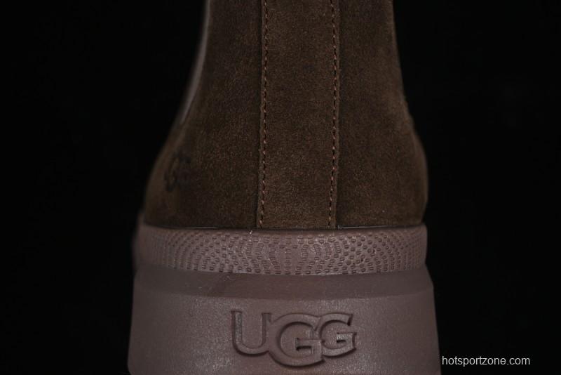 UGG Burleigh Chelsea Winter Boots for Men with Lightweight Anti-Slip Sole and Genuine Wool Leather - 1152050