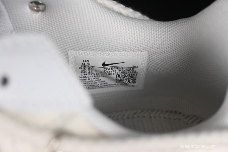 Nike Air Force 1 Fontanka Custom Graffiti Low-Top Casual Sneakers with Deconstructed Dual Laces - DV6984-001