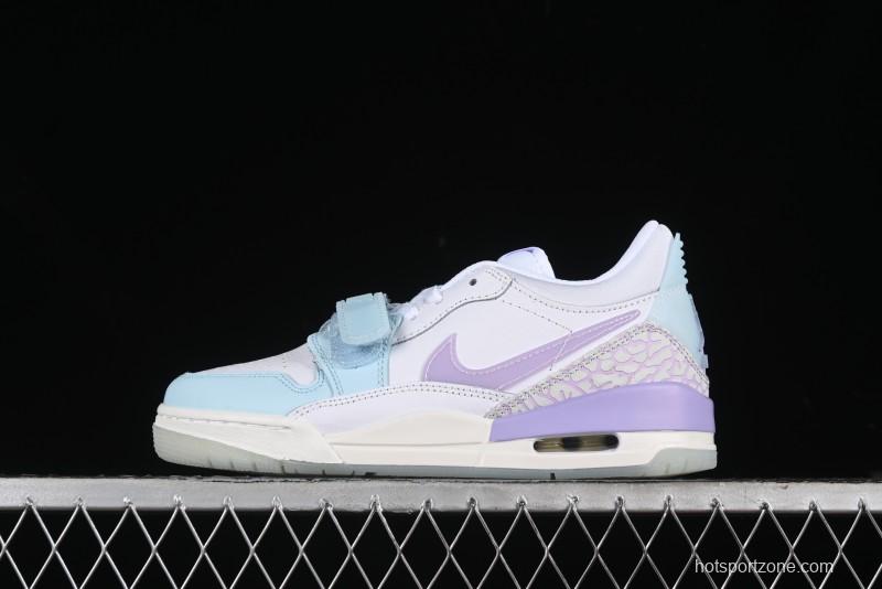 Nike Air Jordan Legacy 312 Low Sneakers with Velcro Strap and Triple Design Fusion - HQ3820-151