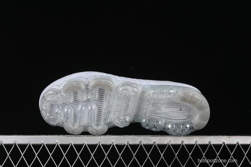 Nike Vapormax Flyknit Breathable Casual Running Shoes with Full-Length Air Cushion - 849558-100