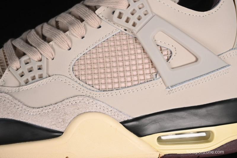 Nike A Ma Maniere x Air Jordan 4 Retro "Fossil Stone" - FZ4810-200