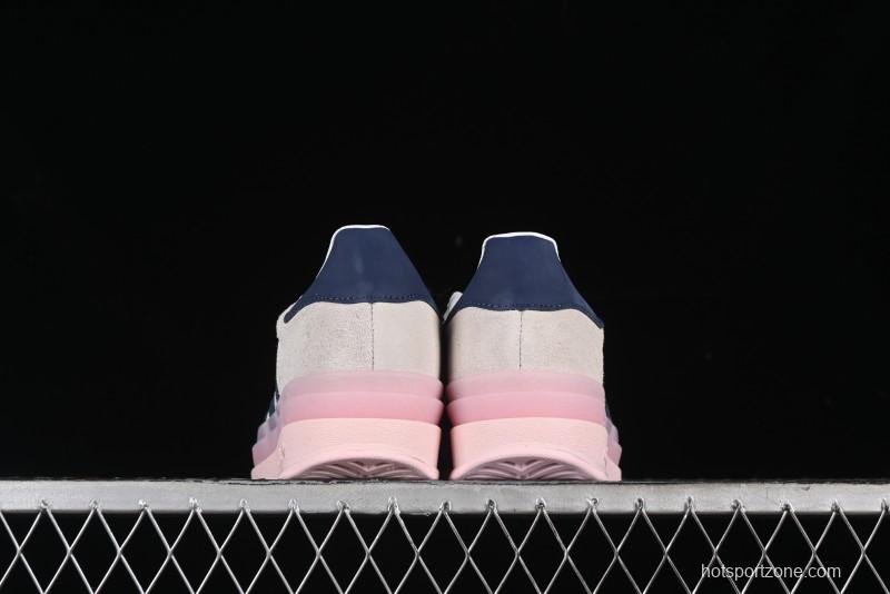 Adidas Originals Gazelle Bold IE6508 Low-Top Sneakers with Thick Sole for Casual Wear, Non-Slip and Durable - IE6508