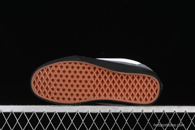 Vans Knu Skool Dark Grey Black Sole Versatile Casual Slip-Resistant Cushioned Platform Sneakers - VN000D22PWT