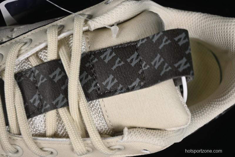 New York Yankees MLB Bigball Chunky Embo Monogram Thick Sole Sandals - 3ASHBEM4N50IVS