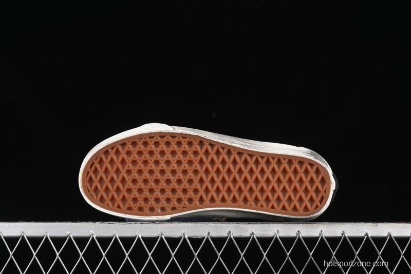 Vans Notre Premium Sk8-Hi High-Top Skate Shoes with Striped Design and Washed Effect - VN000CR0RVN