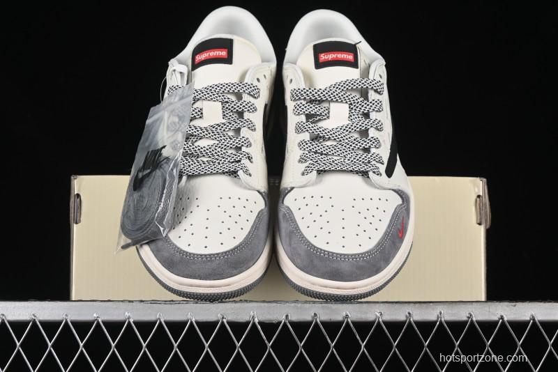 Nike Travis Scott x Fragment Design x Air Jordan 1 Low OG SP AJ1 Supreme Collaboration - XY2688-120