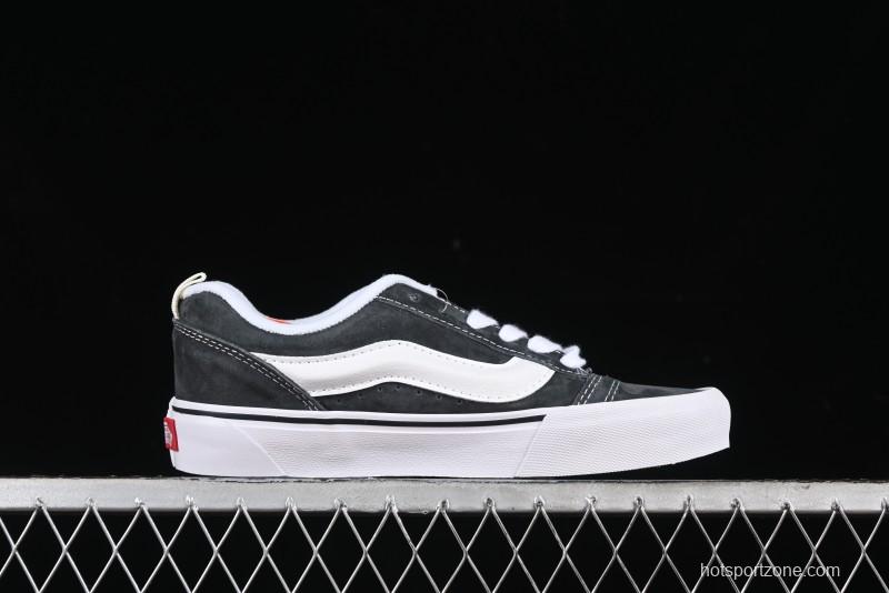 Vans Classics Knu Skool Full-Grain Leather Retro Sneakers - VN000CS0BGF