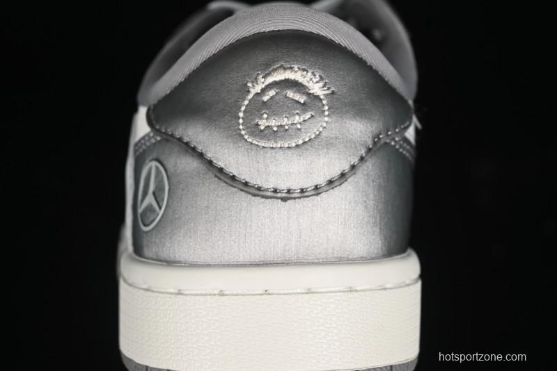 Nike Travis Scott x Fragment Design x Air Jordan 1 Low OG SP AJ1 Culture Casual Sneakers - AG3702-802