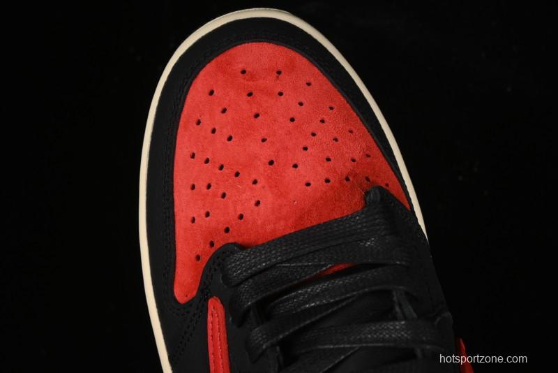 Nike Travis Scott x Air Jordan 1 Low OG AJ1 Reverse Swoosh Sneakers - DM7866-061