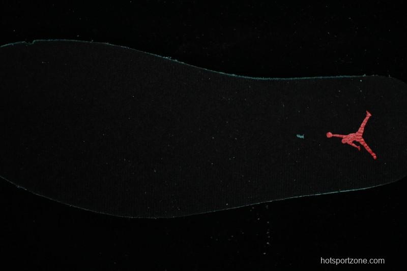 Nike Jordan Spizike Low AJ Hybrid Elements Black Grey Crack Leather Casual Sneakers - FQ1759-002