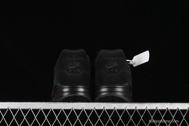 Nike Air Max 1 Retro Running Shoes with Half-Sole Air Cushion - AA0512-001