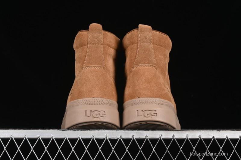 UGG Burleigh Boot Men's Lace-Up Winter Snow Boots with Lightweight Anti-Slip Combo Sole - 1153750