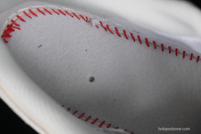 Nike Air Force 1 '07 Low Supreme Collaboration - Off White Navy Blue Low Top Casual Sneakers SJ6698-004