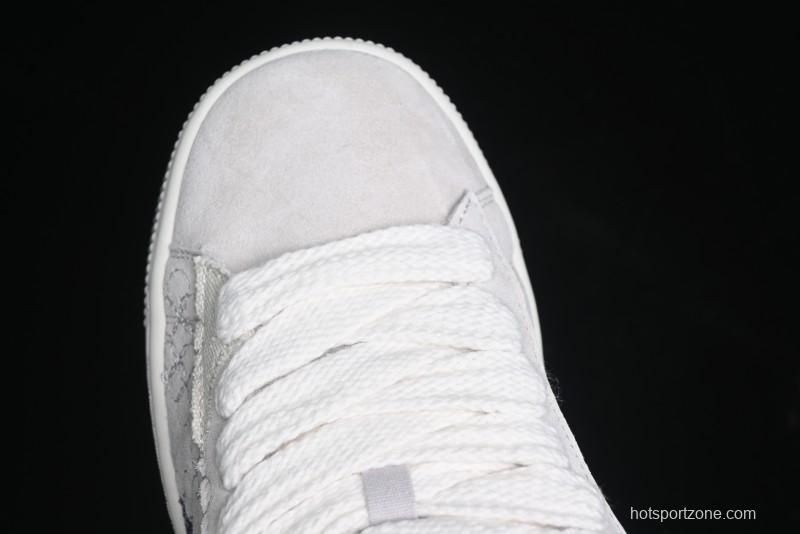 Puma Suede XL Retro Casual Sneakers with Premium Pigskin Upper - 395777-02