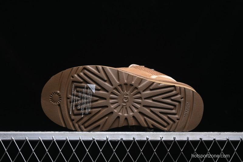 UGG Classic Ultra Mini Mel Dual Color Lace-Up Low-Top Casual Shoes - 1144032