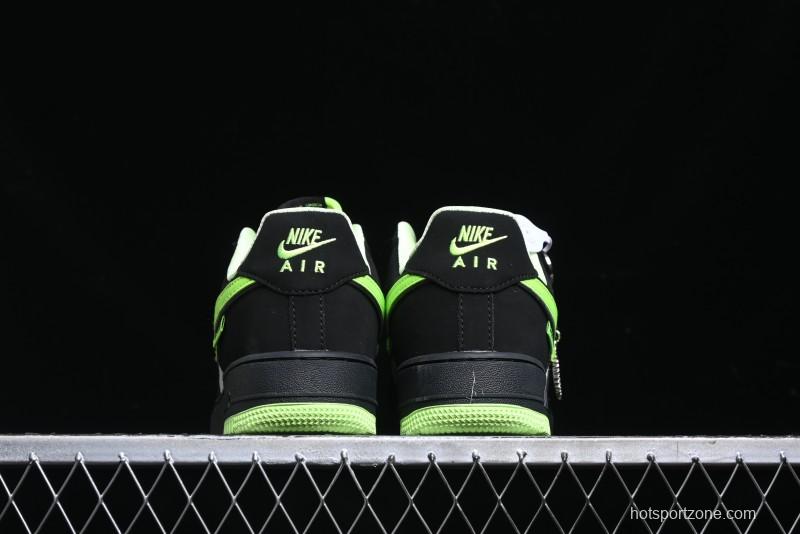 Nike Air Force 1 '07 Low Supreme Collaboration - Night Glow Low-Top Casual Sneakers - DF0188-009