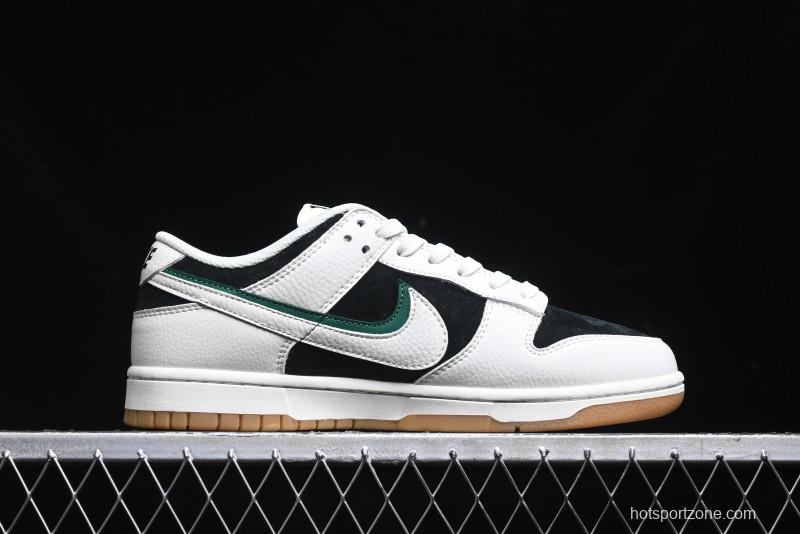 Nike SB Dunk Low Stussy Collaboration - Double Shadow White Hook Anniversary High-End Custom Low-Top Casual Skate Shoes - SF1029-406
