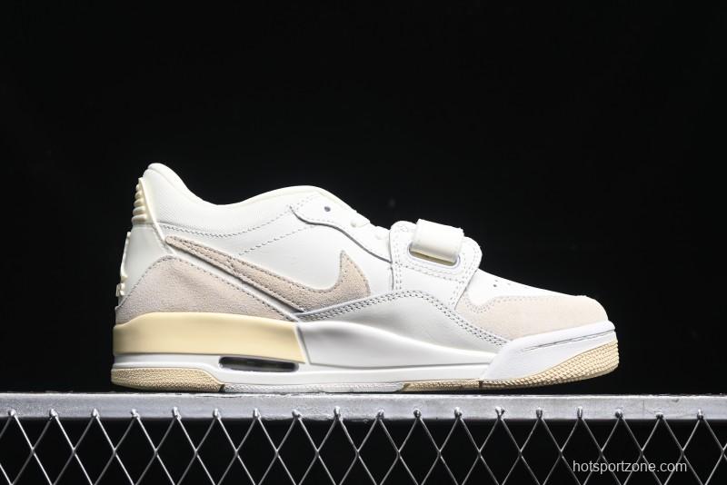 Nike Air Jordan Legacy 312 Low Sneakers with Velcro Strap and Triple Fusion Design - FQ7827-102