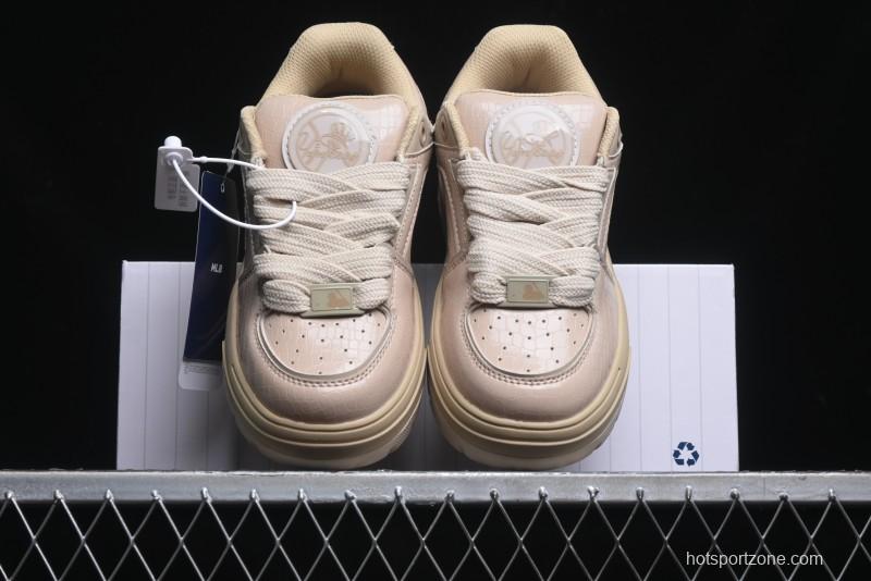 New York Yankees MLB Chunky Liner Wide Lux Platform Sneakers - 3ASXCWL4N50BGS