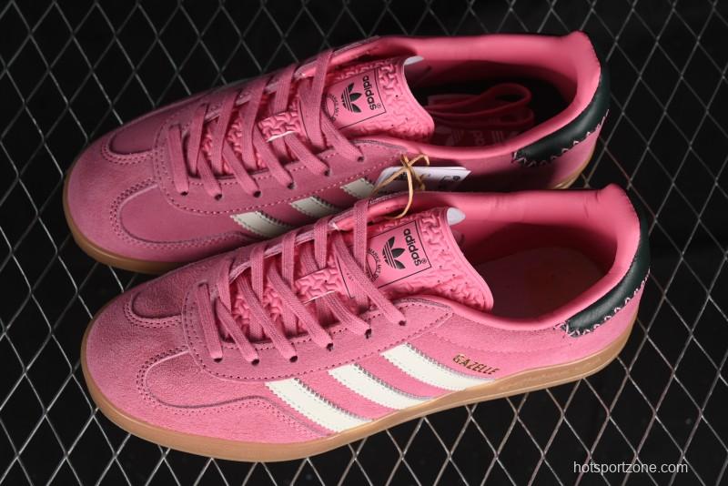 Adidas Originals Gazelle Indoor JI2014 Low-Top Sneakers with Thick Sole for Casual Wear Anti-Slip and Durable - JI2014