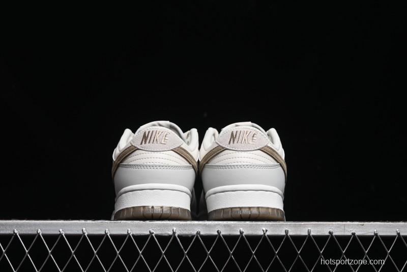 Nike Dunk Low SB Casual Sneakers in Phantom/Khaki - FJ4188-001