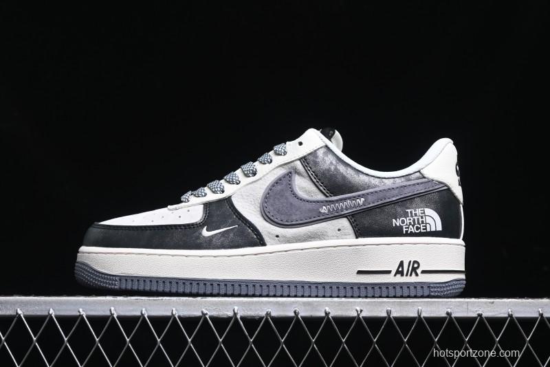 Nike Air Force 1 '07 Low The North Face Collaboration Jacket Black Casual Sneakers - DM6688-004