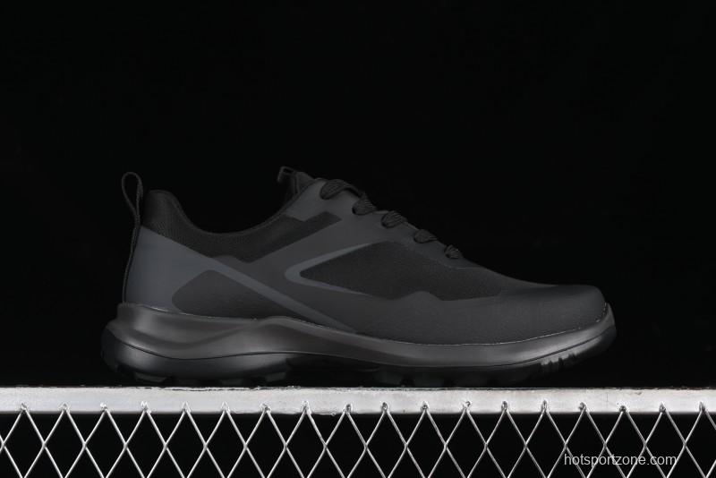 ECCO DRIVE Series Outdoor Waterproof Breathable Slip-Resistant Retro Fashion Patchwork Hiking Shoes - 88259401001