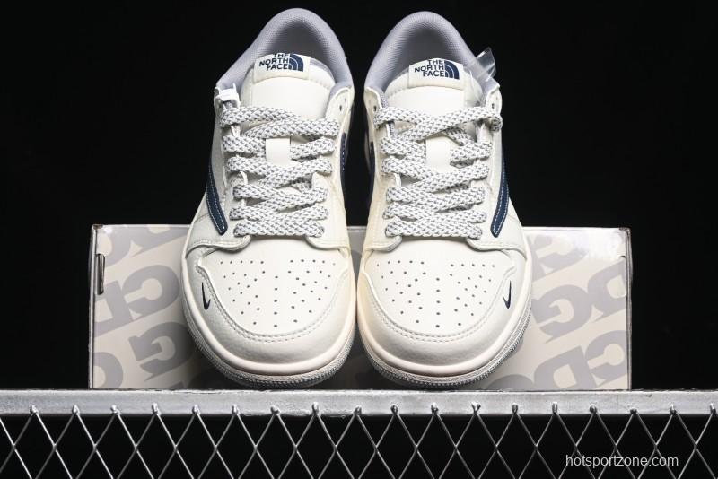 Nike Travis Scott x Fragment Design x Air Jordan 1 Low OG SP AJ1 Low Top Casual Sneakers - XS3086-002