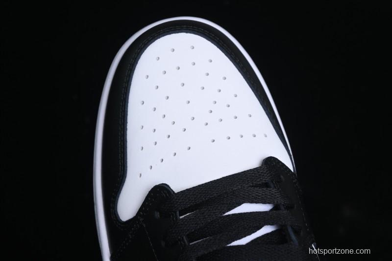 Nike Air Jordan 1 Low AJ1 Retro Casual Sneakers in Black/Brown - 553558-152